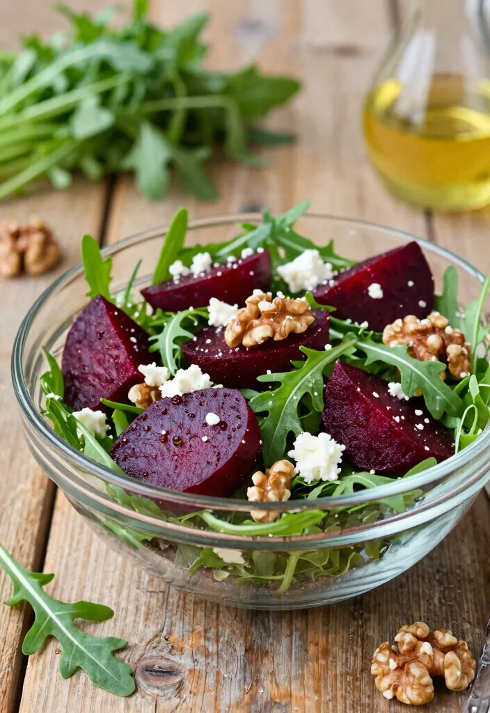 12 Healthy Christmas Dinner Recipes for a Lighter Holiday 3. Beet and Walnut Salad 0