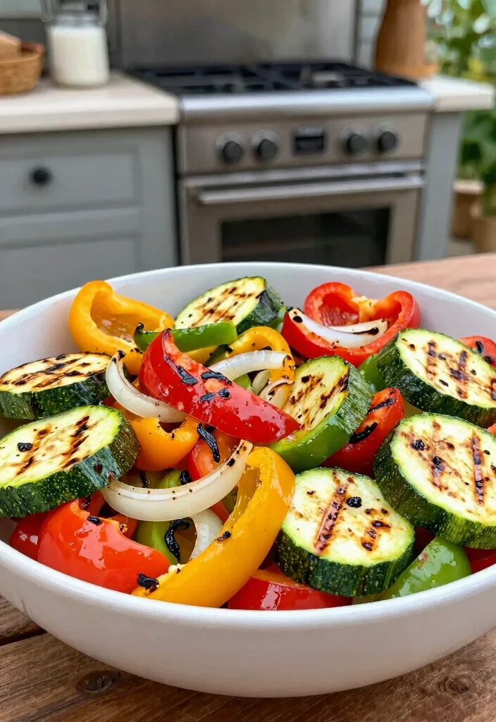 12 Healthy Grilled Recipes for Clean Bold Flavor 12. Grilled Fajita Veggies 0