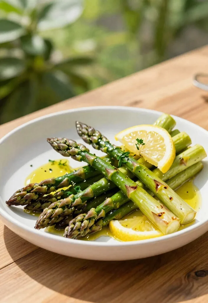 12 Healthy Grilled Recipes for Clean Bold Flavor 5. Lemon Herb Grilled Asparagus 0