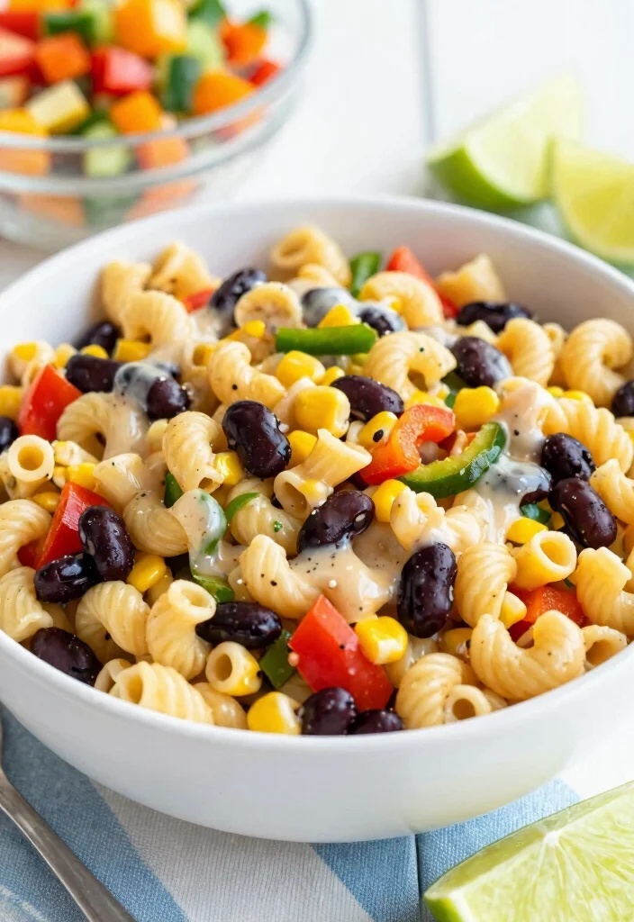 12 Healthy Macaroni Recipes for Comfort Without Guilt 8. Southwestern Macaroni Salad 0