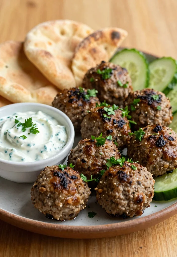 12 Healthy Meatball Recipes for Lean Comfort Meals 9. Mediterranean Lamb Meatballs 0