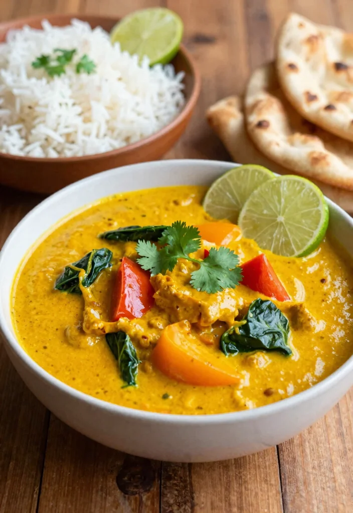 12 Healthy Recipes Using Pumpkin Puree for Cozy Meals 10. Pumpkin Curry 0