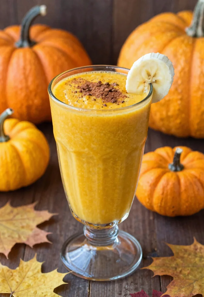 12 Healthy Recipes Using Pumpkin Puree for Cozy Meals 8. Pumpkin Smoothie 0
