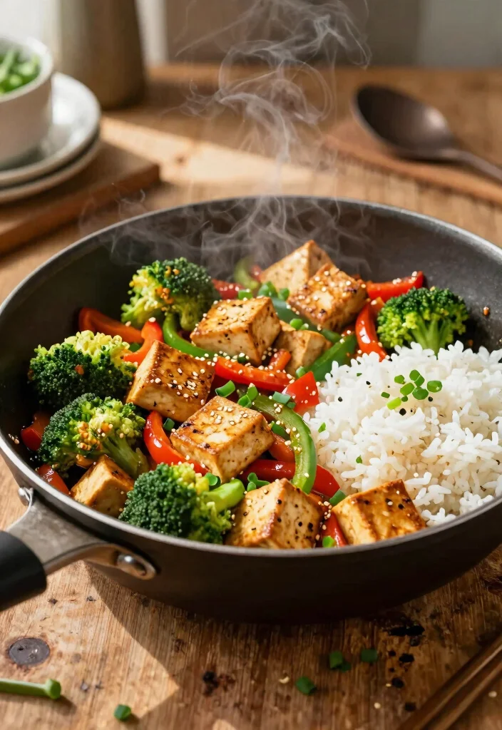 12 Healthy Soya Recipes for Balanced Plant Protein 1. Spicy Soya Tofu Stir Fry 0