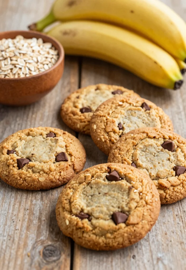 12 Healthy Vegan Baking Recipes for Clean Sweet Treats 2. Banana Oatmeal Cookies 0