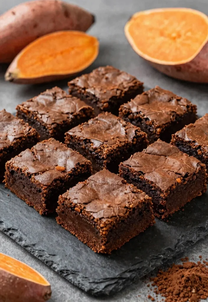 12 Healthy Vegan Baking Recipes for Clean Sweet Treats 9. Sweet Potato Brownies 0