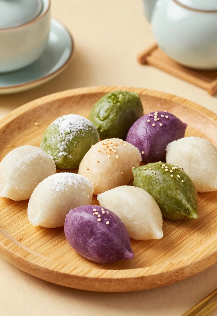 12 Korean Dessert Recipes with Unique Sweet Flavors 5. Tteok Korean Rice Cake 0