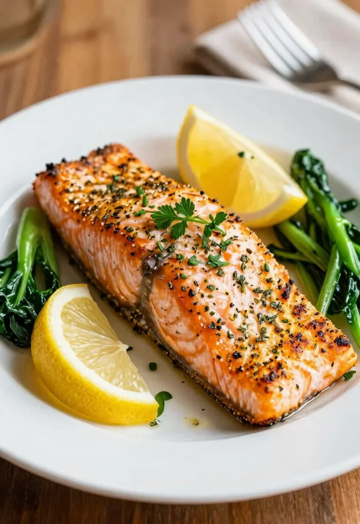 12 Low Carb Fall Dinner Recipes for Cozy Evenings 111 12 Low Carb Fall Dinner Recipes for Cozy Evenings - 11. Herb-Crusted Salmon 1