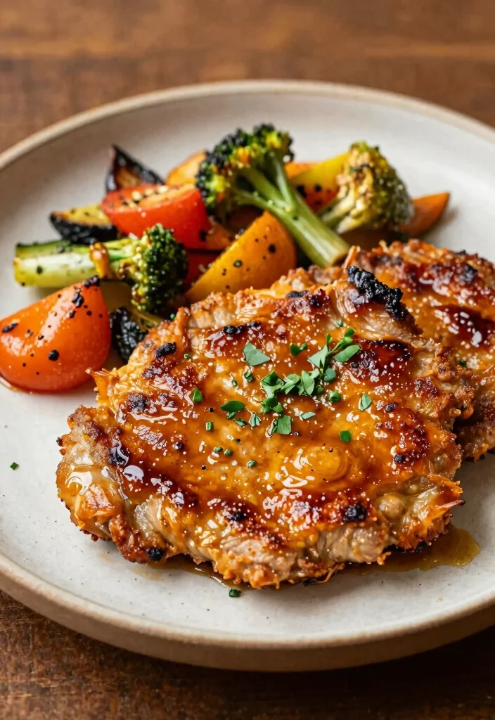 12 Low Carb Fall Dinner Recipes for Cozy Evenings 122 12 Low Carb Fall Dinner Recipes for Cozy Evenings - 12. Maple Mustard Pork Chops 1