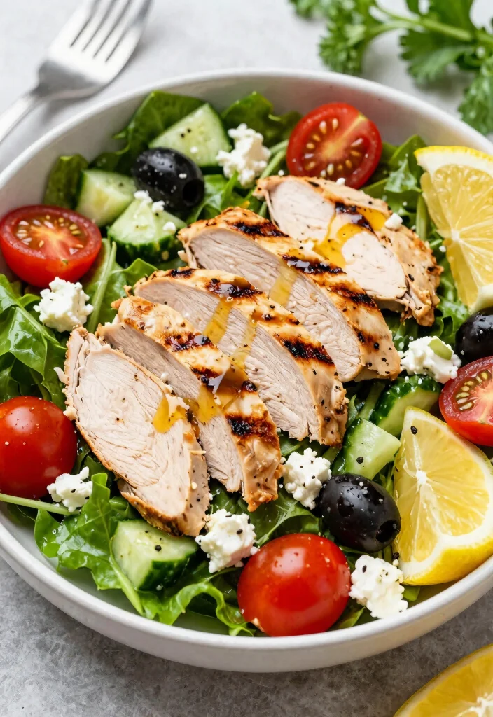 12 Prediabetic Dinner Recipes for Balanced Eating 34 12 Prediabetic Dinner Recipes for Balanced Eating - 4. Greek Chicken Salad 1