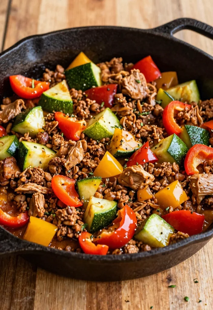 12 Prediabetic Dinner Recipes for Balanced Eating 67 12 Prediabetic Dinner Recipes for Balanced Eating - 7. Turkey and Vegetable Skillet 1