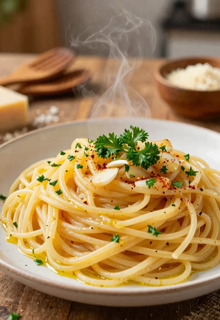 12 Spaghetti Dinner Recipes for Family Favorites 1. One Pot Spaghetti Aglio e Olio 0