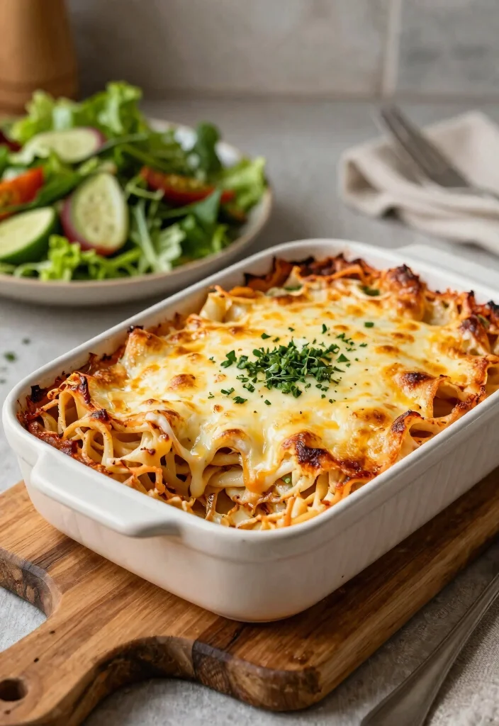 12 Spaghetti Dinner Recipes for Family Favorites 8. Baked Spaghetti Casserole 0