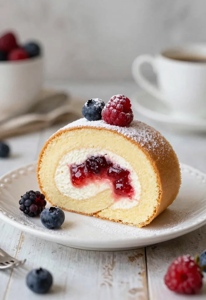 12 Vegan Swedish Recipes with Cozy Comfort Taste 8. Vegan Rulltrta Swiss Roll Cake 0